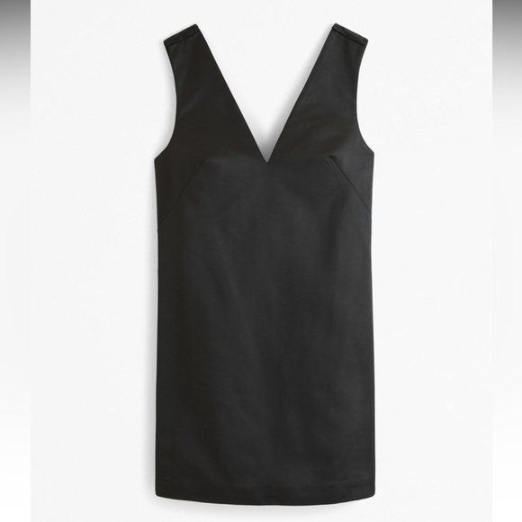 New Black shift bow back mini dress| Size: Small/Regular - Picture 1 of 5